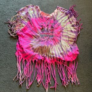 Tie dye Beach coverup